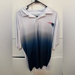 New England Patriots men’s size XL polo style shirt